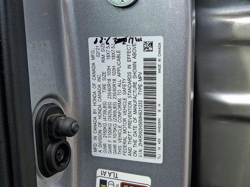 Certified 2021 Honda CR-V EX image 20