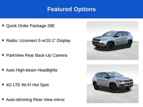Used 2024 Jeep Compass Trailhawk AWD/4WD image 3