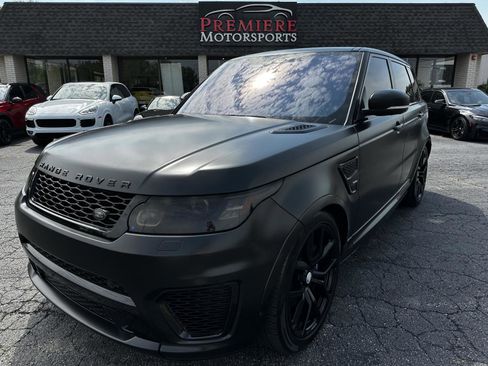 Used 2017 Land Rover Range Rover Sport SVR AWD/4WD image 4