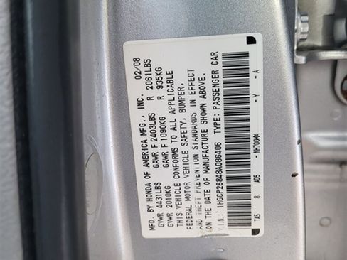 Used 2008 Honda Accord EX-L image 31