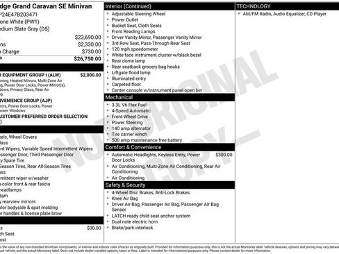 Used 2007 Dodge Grand Caravan SE w/ Popular Equipment Group I FWD image 2