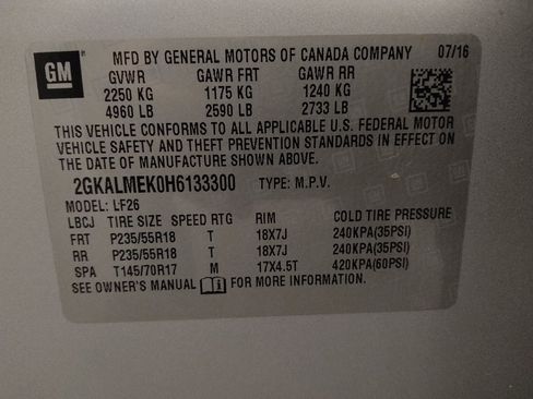 Used 2017 GMC Terrain SLE FWD image 33