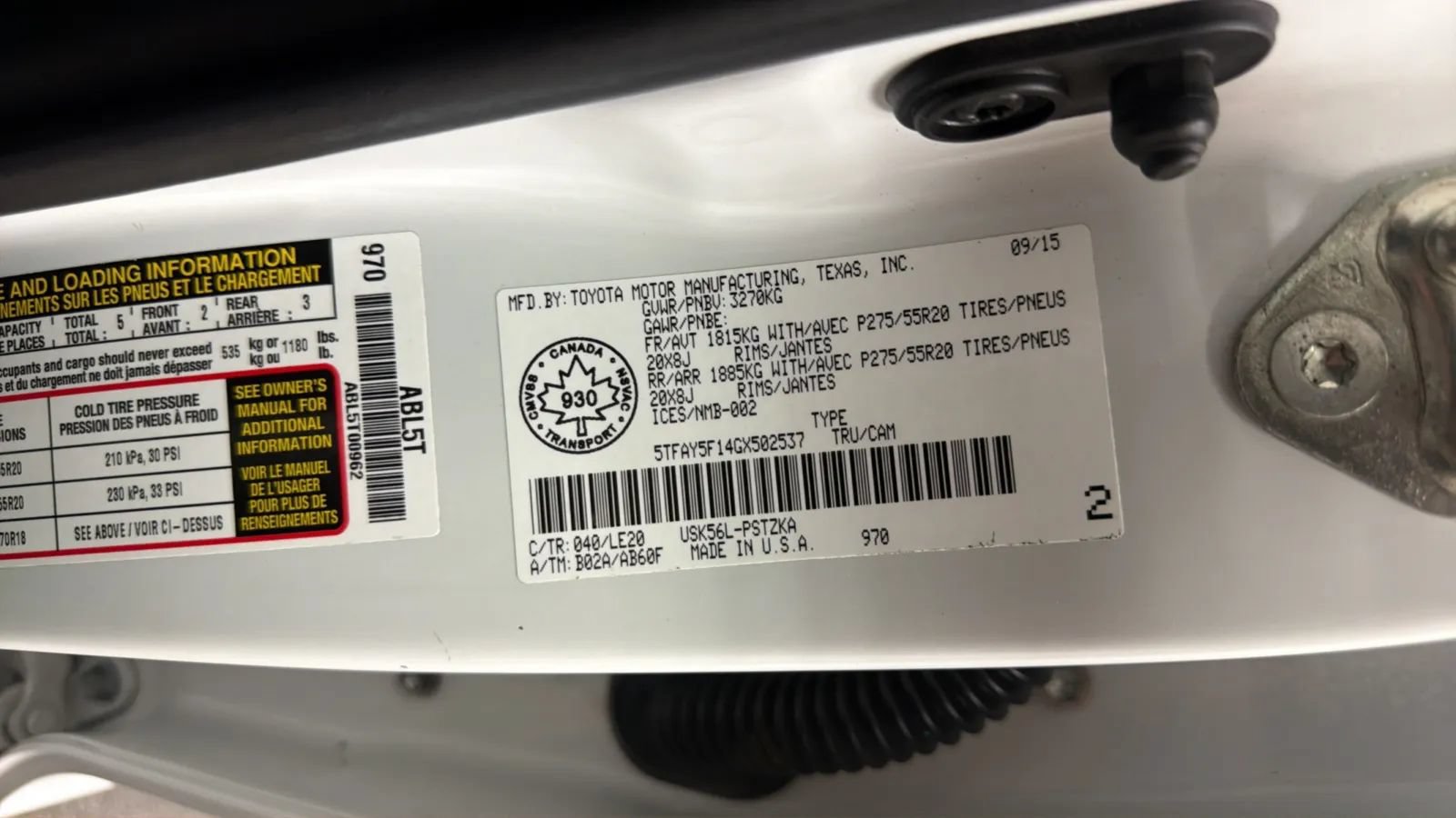 Used 2016 Toyota Tundra Platinum AWD/4WD image 29