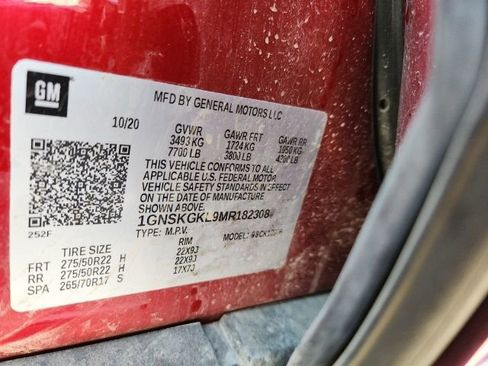 Used 2021 Chevrolet Suburban High Country w/ Premium Package image 24