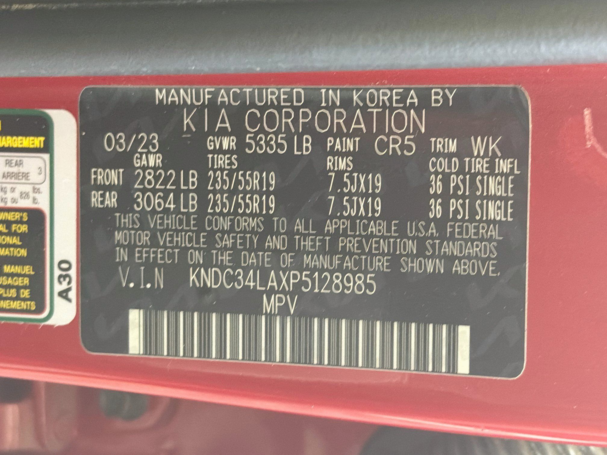 Used 2023 Kia EV6 Wind RWD image 12