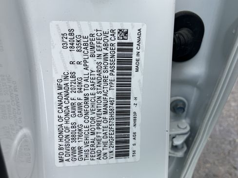 Used 2025 Honda Civic Sport image 35