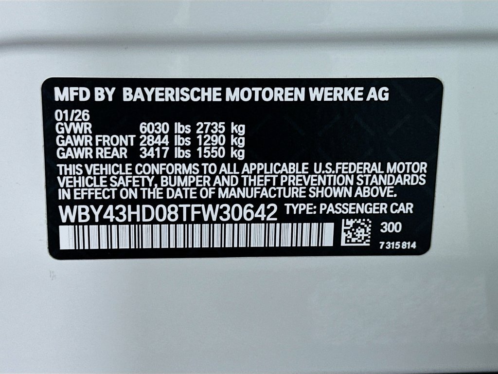 Used 2026 BMW i4 xDrive40i w/ Parking Assistance Package AWD/4WD image 24