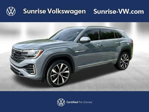 Certified 2024 Volkswagen Atlas Cross Sport SEL Premium R-Line AWD/4WD image 1