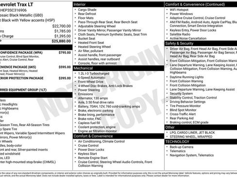 New 2025 Chevrolet Trax LT w/ Driver Confidence Package image 2