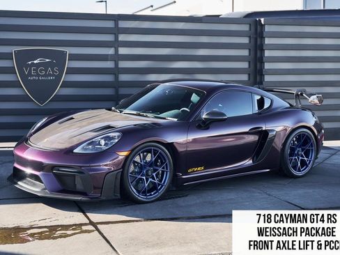 Used 2024 Porsche 718 Cayman GT4 RS w/ Weissach Package RWD image 1