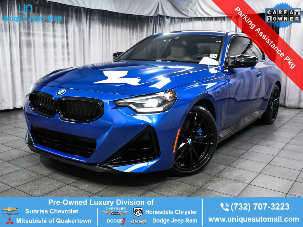 Used 2023 BMW M240i xDrive Coupe w/ Parking Assistance Package AWD/4WD image 1