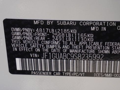 Used 2025 Subaru Impreza 2.0i AWD/4WD image 33