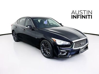 Certified 2018 INFINITI Q50 Luxe w/ Sensory Package (Luxe)