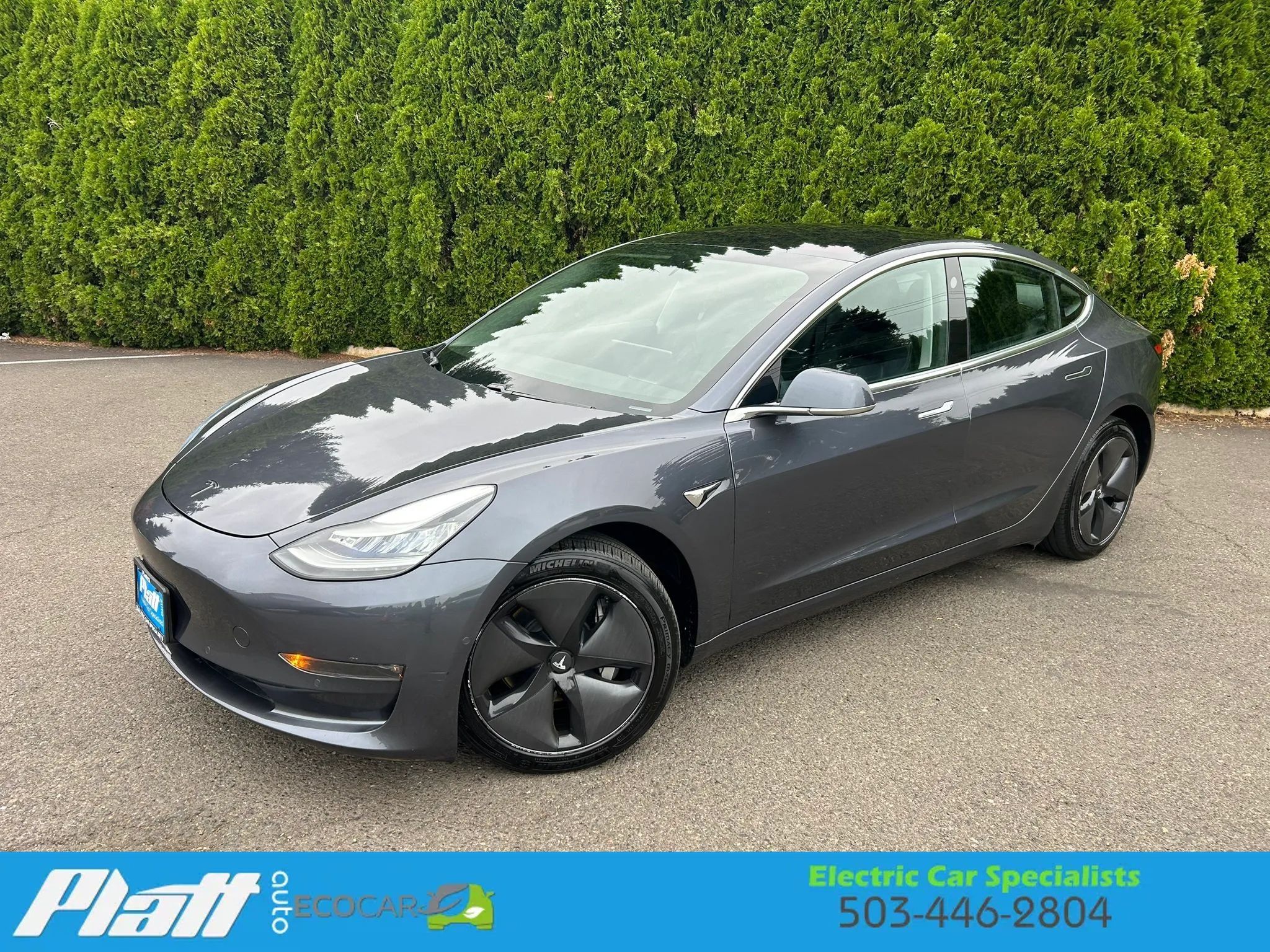 Used 2018 Tesla Model 3 Long Range AWD/4WD image 2