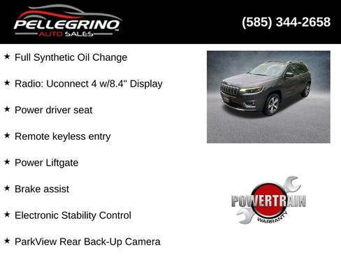 Used 2020 Jeep Cherokee Limited AWD/4WD image 4