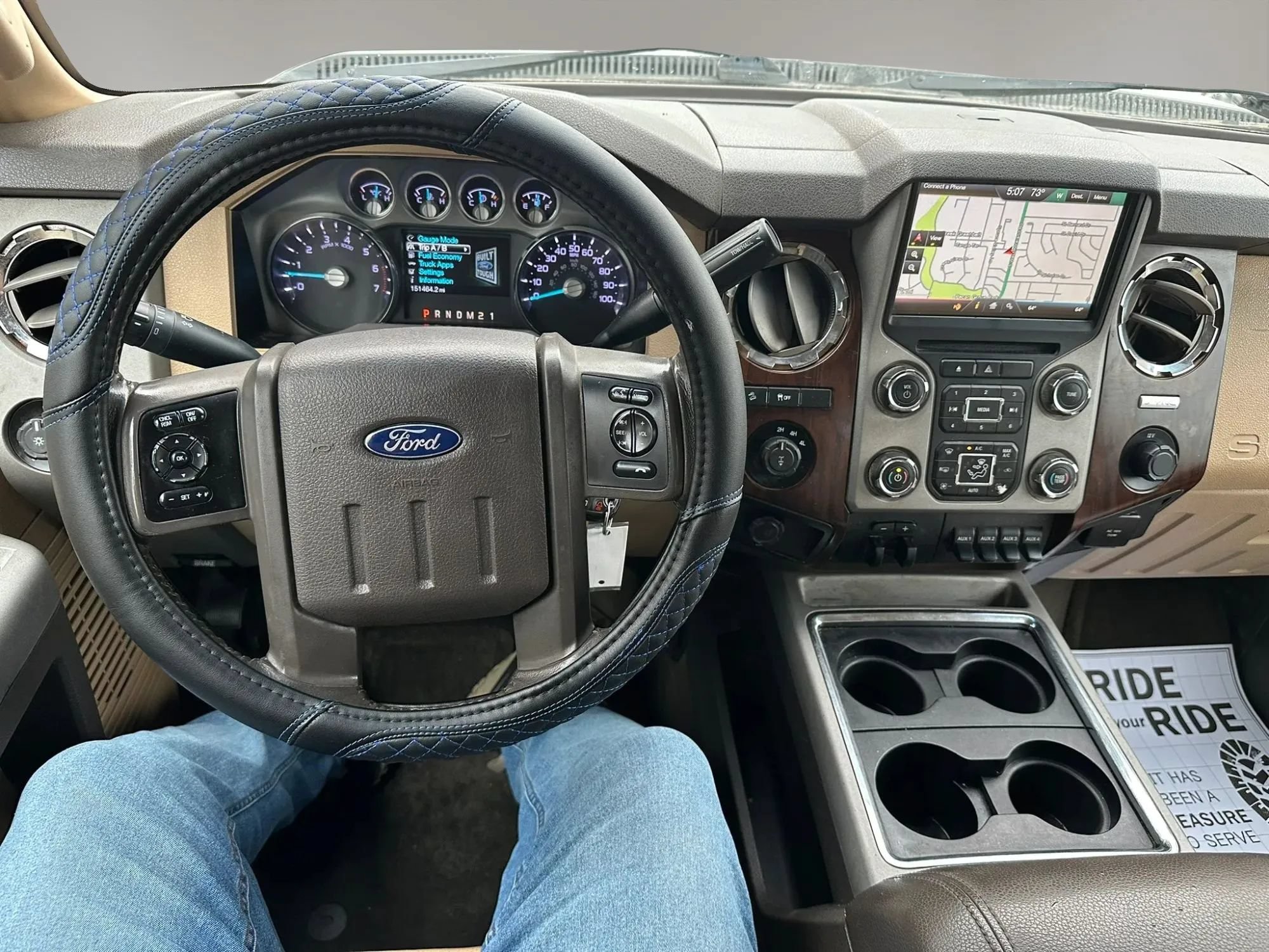 Used 2015 Ford F250 Lariat w/ Lariat Ultimate Package AWD/4WD image 11