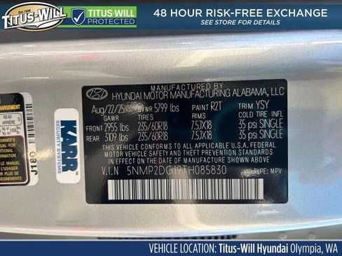 New 2026 Hyundai Santa Fe SEL AWD/4WD image 71