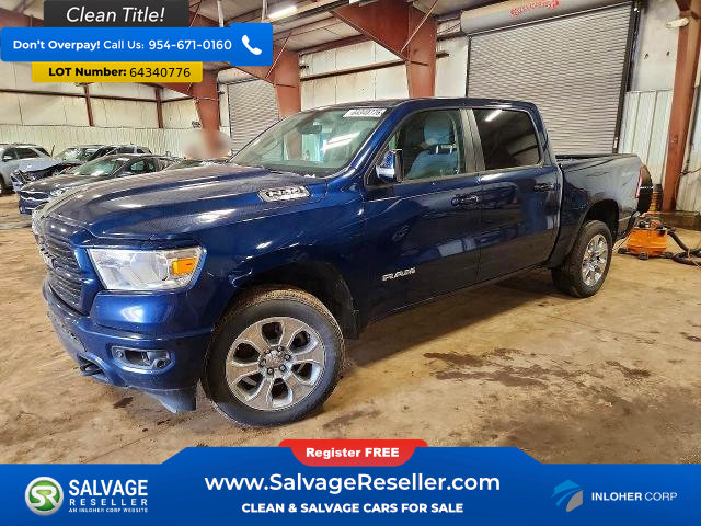 Used 2020 RAM 1500 Big Horn AWD/4WD image 1