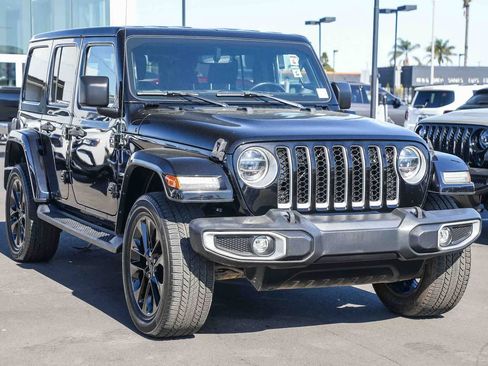 Used 2021 Jeep Wrangler Unlimited Sahara w/ Cold Weather Group image 3