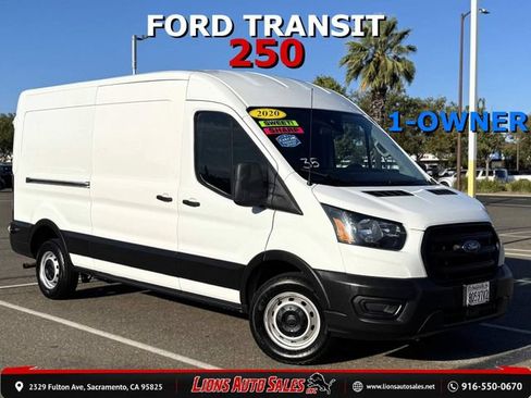 Used 2020 Ford Transit 250 Medium Roof RWD image 1