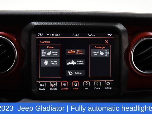 Used 2023 Jeep Gladiator Rubicon w/ LED Lighting Group AWD/4WD image 21