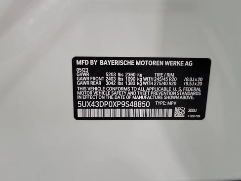 Certified 2023 BMW X3 sDrive30i w/ M Sport Package RWD image 31