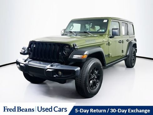 Used 2022 Jeep Wrangler Unlimited Sport AWD/4WD image 3