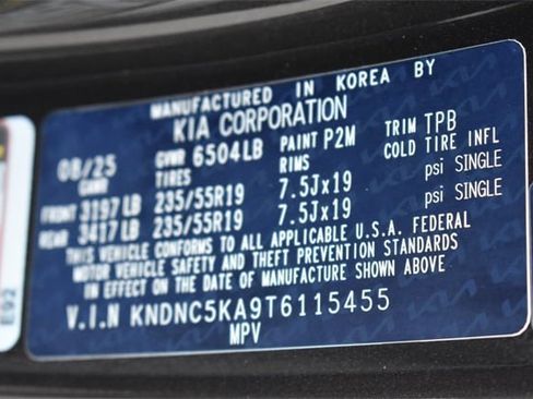 New 2026 Kia Carnival EX image 38