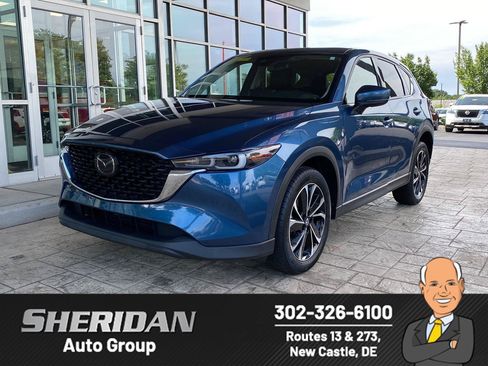 Used 2022 MAZDA CX-5 AWD 2.5 S w/ Premium Package image 1