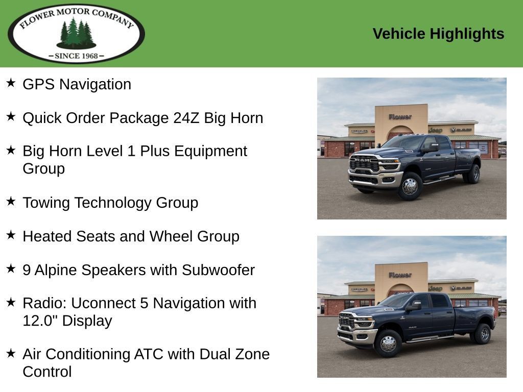New 2026 RAM 3500 Big Horn AWD/4WD image 2