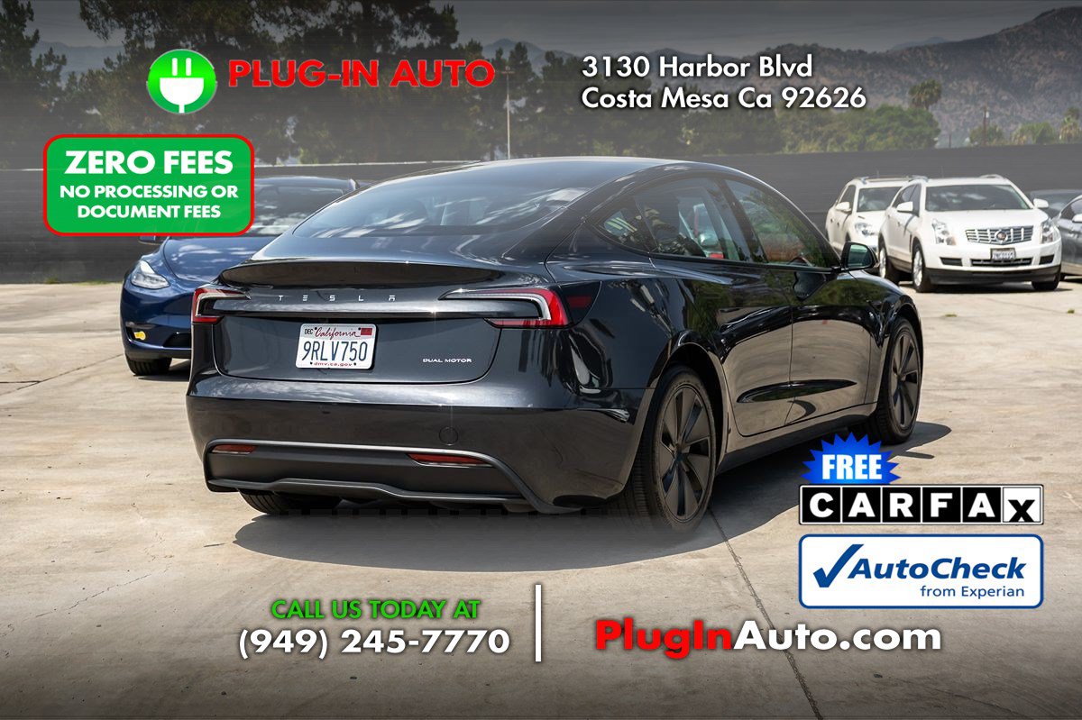 Used 2025 Tesla Model 3 Long Range AWD/4WD image 1