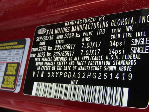 Used 2017 Kia Sorento AWD w/ LX Convenience Package image 15