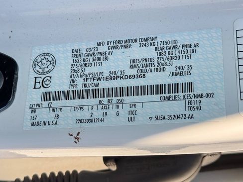 Used 2023 Ford F150 XLT w/ Equipment Group 302A High AWD/4WD image 22