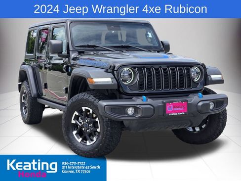 Used 2024 Jeep Wrangler Unlimited Rubicon 4xe AWD/4WD image 1