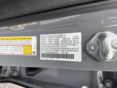 Certified 2024 Honda CR-V Sport image 37