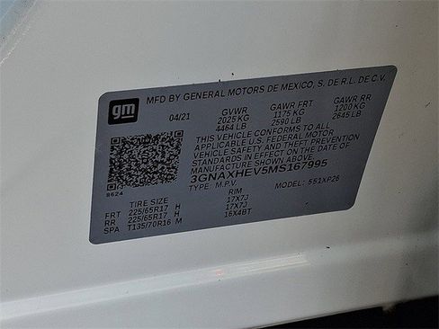 Certified 2021 Chevrolet Equinox LS image 23