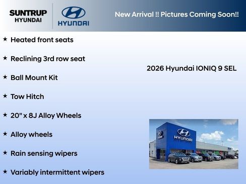 New 2026 Hyundai Ioniq 9 SEL w/ Tow & Go Package AWD/4WD image 5