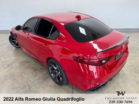 Used 2022 Alfa Romeo Giulia Quadrifoglio w/ Active Assist Plus Package RWD image 7