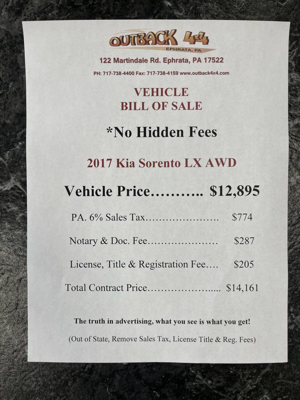 Used 2017 Kia Sorento AWD image 2