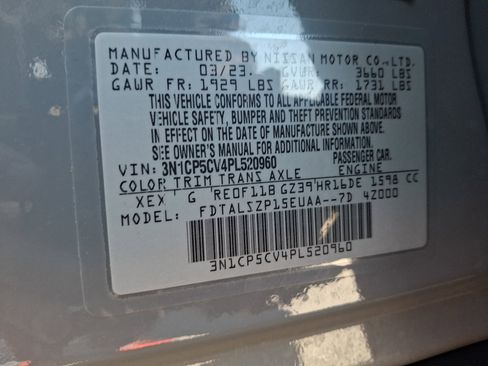Certified 2023 Nissan Kicks SV FWD image 25