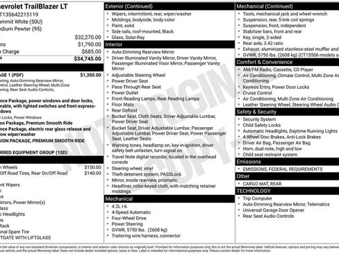 Used 2004 Chevrolet TrailBlazer LT w/ LT Package 1 image 39