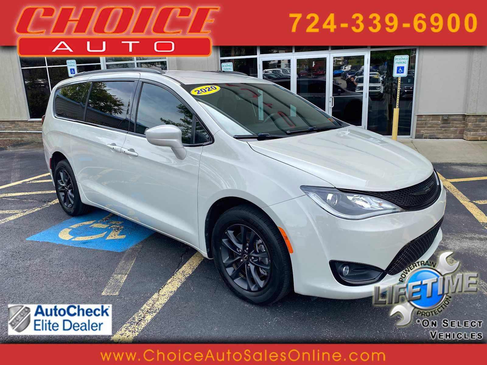 Used 2020 Chrysler Pacifica Touring-L AWD/4WD image 1