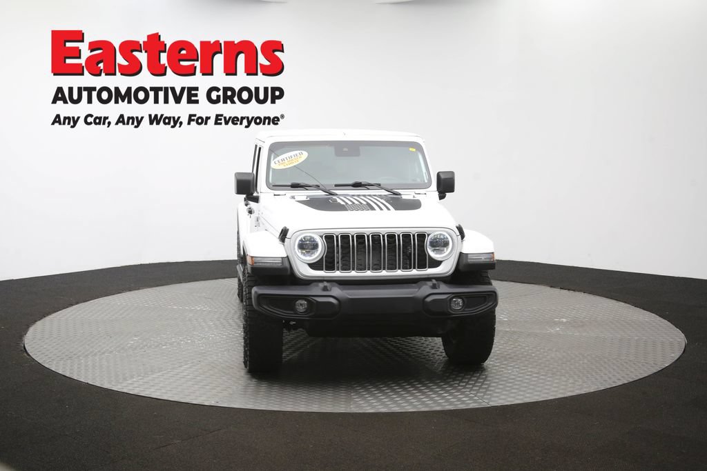 Used 2024 Jeep Wrangler Unlimited Sahara w/ Dual Top Group AWD/4WD image 52