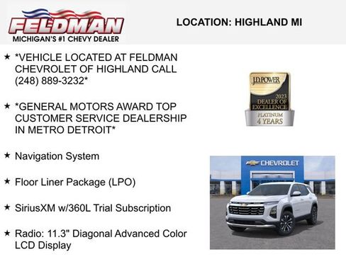 New 2026 Chevrolet Equinox LT image 3