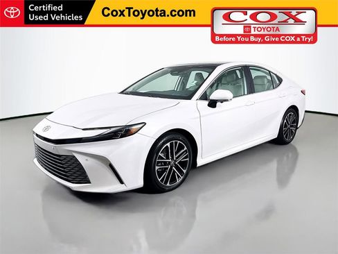 Certified 2025 Toyota Camry XLE w/ Premium Plus Package FWD image 1