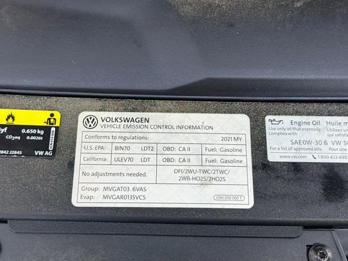 Used 2021 Volkswagen Atlas SE w/ Panoramic Sunroof Package image 36