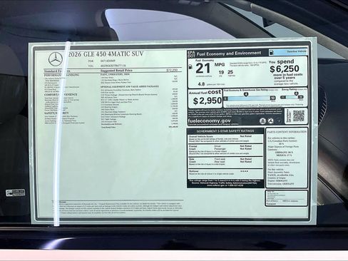 New 2026 Mercedes-Benz GLE 450 4MATIC image 18