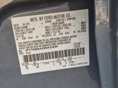 Used 2025 Ford Maverick Tremor AWD/4WD image 15