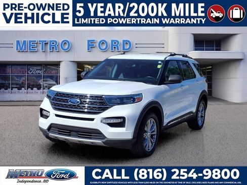 Certified 2022 Ford Explorer XLT w/ Equipment Group 202A AWD/4WD image 6