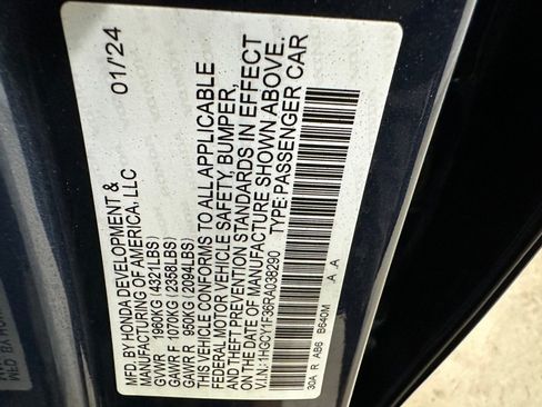 Used 2024 Honda Accord EX image 38
